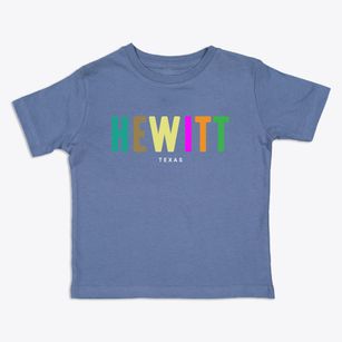 Hewitt Texas Color Pop Toddler T-Shirt