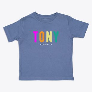Tony Wisconsin Color Pop Toddler T-Shirt
