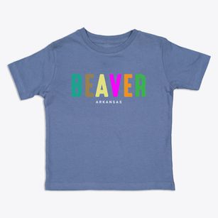 Beaver Arkansas Color Pop Toddler T-Shirt
