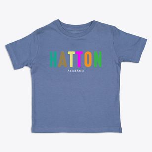 Hatton Alabama Color Pop Toddler T-Shirt