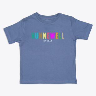 Hunnewell Kansas Color Pop Toddler T-Shirt