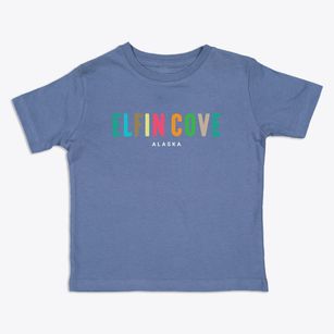 Elfin Cove Alaska Color Pop Toddler T-Shirt