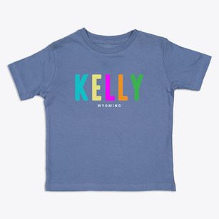 Kelly Wyoming Color Pop Toddler T-Shirt