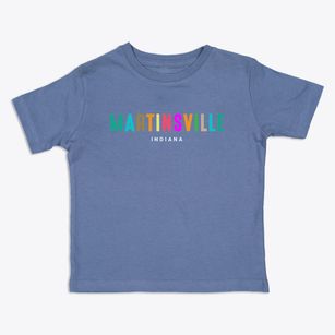 Martinsville Indiana Color Pop Toddler T-Shirt