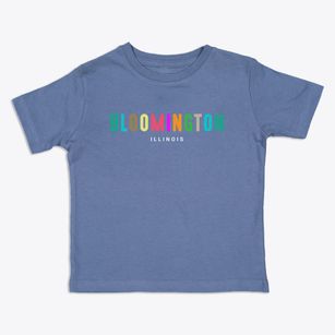 Bloomington Illinois Color Pop Toddler T-Shirt