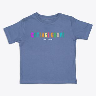 Cottage Grove Oregon Color Pop Toddler T-Shirt