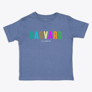 Harvard Illinois Color Pop Toddler T-Shirt