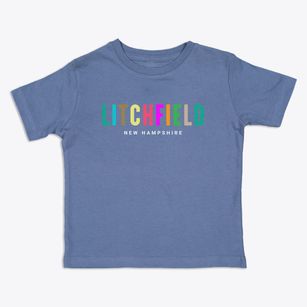 Litchfield New Hampshire Color Pop Toddler T-Shirt