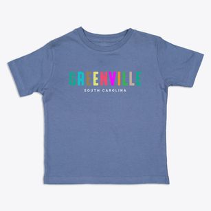 Greenville South Carolina Color Pop Toddler T-Shirt