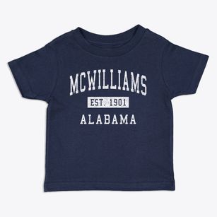 Mcwilliams Alabama Classic Established Toddler T-Shirt