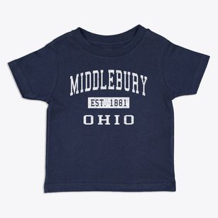 Middlebury Ohio Classic Established Toddler T-Shirt