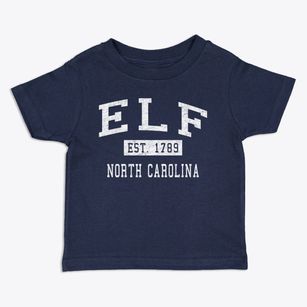 Elf North Carolina Classic Established Toddler T-Shirt