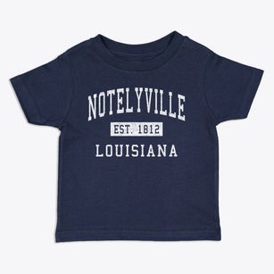 Notelyville Louisiana Classic Established Toddler T-Shirt