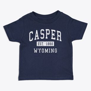 Casper Wyoming Classic Established Toddler T-Shirt