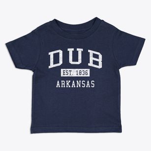 Dub Arkansas Classic Established Toddler T-Shirt