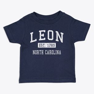 Leon North Carolina Classic Established Toddler T-Shirt
