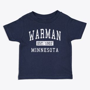 Warman Minnesota Classic Established Toddler T-Shirt