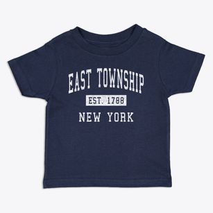 East Township New York Classic Established Toddler T-Shirt