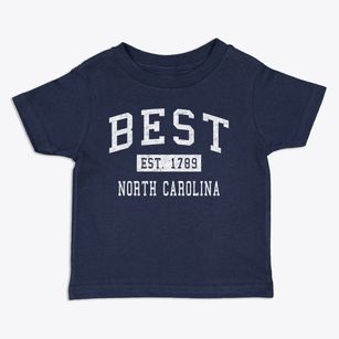 Best North Carolina Classic Established Toddler T-Shirt
