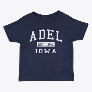 Adel Iowa Classic Established Toddler T-Shirt