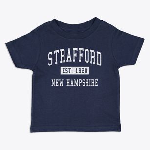 Strafford New Hampshire Classic Established Toddler T-Shirt
