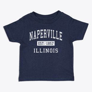 Naperville Illinois Classic Established Toddler T-Shirt