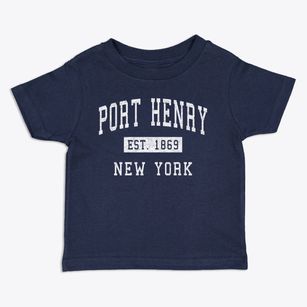 Port Henry New York Classic Established Toddler T-Shirt