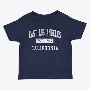 East Los Angeles California Classic Established Toddler T-Shirt