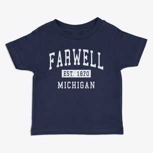 Farwell Michigan Classic Established Toddler T-Shirt