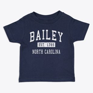 Bailey North Carolina Classic Established Toddler T-Shirt