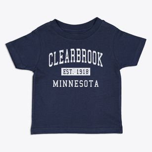 Clearbrook Minnesota Classic Established Toddler T-Shirt