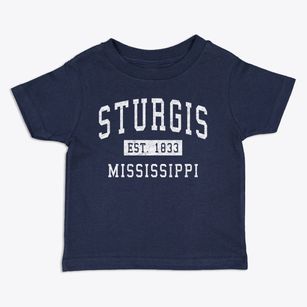 Sturgis Mississippi Classic Established Toddler T-Shirt