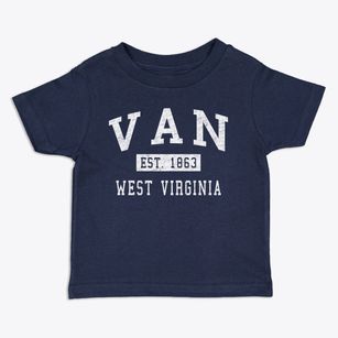 Van West Virginia Classic Established Toddler T-Shirt