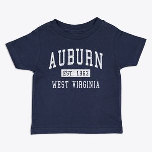 Auburn West Virginia Classic Established Toddler T-Shirt