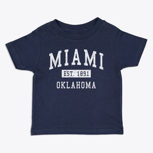 Miami Oklahoma Classic Established Toddler T-Shirt