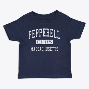 Pepperell Massachusetts Classic Established Toddler T-Shirt