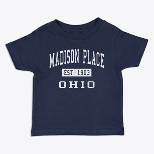 Madison Place Ohio Classic Established Toddler T-Shirt