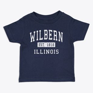 Wilbern Illinois Classic Established Toddler T-Shirt