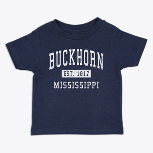 Buckhorn Mississippi Classic Established Toddler T-Shirt