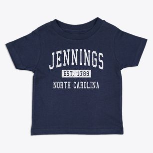 Jennings North Carolina Classic Established Toddler T-Shirt
