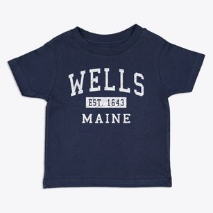 Wells Maine Classic Established Toddler T-Shirt
