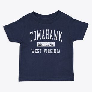 Tomahawk West Virginia Classic Established Toddler T-Shirt