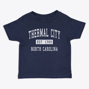 Thermal City North Carolina Classic Established Toddler T-Shirt