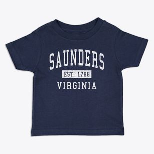 Saunders Virginia Classic Established Toddler T-Shirt
