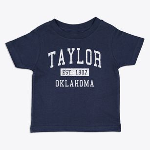 Taylor Oklahoma Classic Established Toddler T-Shirt