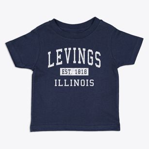 Levings Illinois Classic Established Toddler T-Shirt
