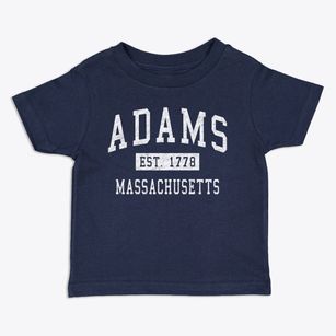 Adams Massachusetts Classic Established Toddler T-Shirt