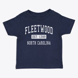 Fleetwood North Carolina Classic Established Toddler T-Shirt