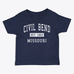 Civil Bend Missouri Classic Established Toddler T-Shirt