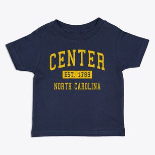 Center North Carolina Classic Established Toddler T-Shirt